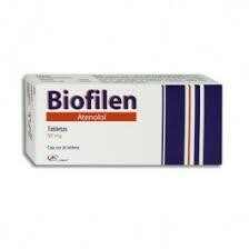 Biofilen 50mg oral 28 tabletas