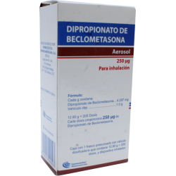 Beclometasona 250mcg Aerosol para Inhalación