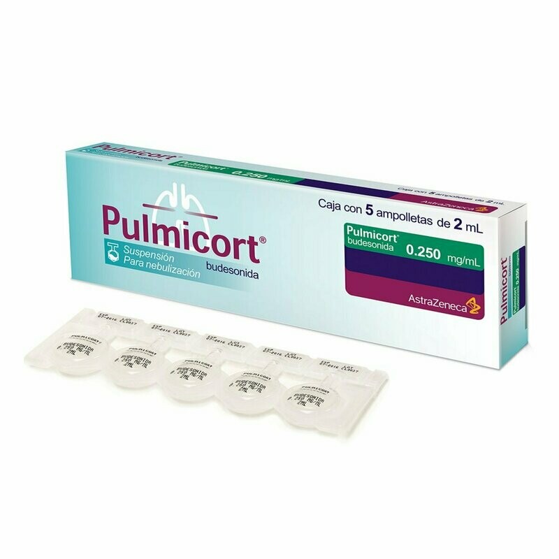 Pulmicort Suspension para Nebulizacion 0.250 5Amp Pulmicort Suspension para Nebulizacion 0.250 5Amp
