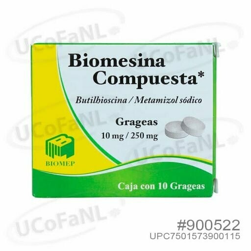 Biomesina Compuesta oral 10 Grageas