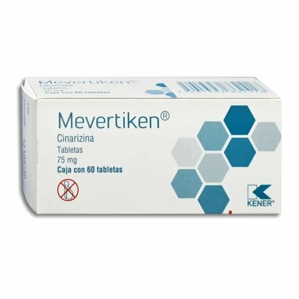 Mevertiken 75mg Oral 60 Tabletas Mevertiken 75mg Oral 60 Tabletas