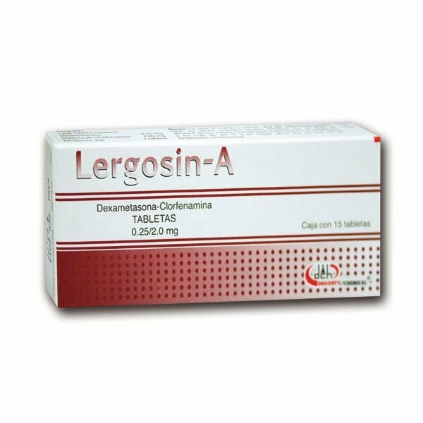 Lergosin-A Oral 15 Tabletas