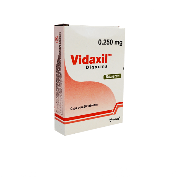 Vidaxil 0.25mg oral 20 tabletas
