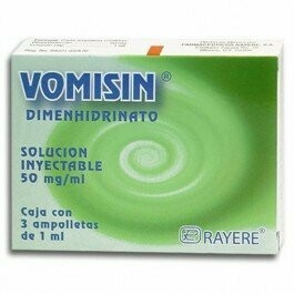 Vomisin Solución Inyetable 3 Ampolletas