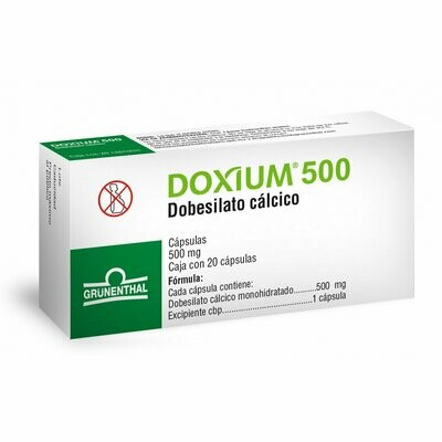 Doxium 500mg oral 30 cápsulas Doxium 500mg oral 30 cápsulas