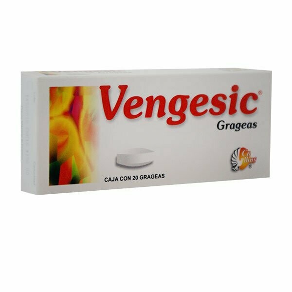 Vengesic Caja con 20 Grajeas