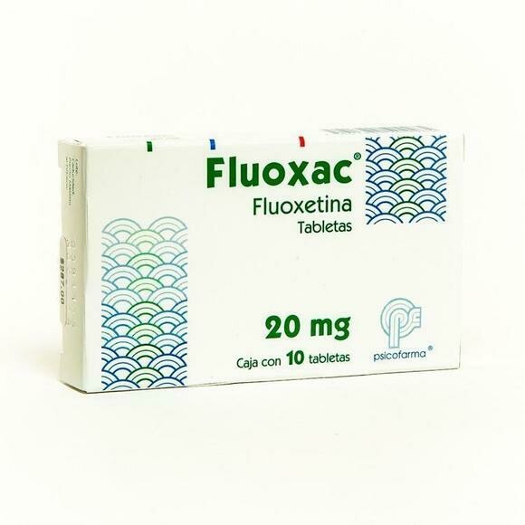 Fluoxac 20mg oral 10 tabletas