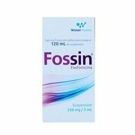 Fossin 250mg Suspención Oral 120mL