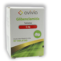 Glibenclamida 5mg oral 50 Tabletas Glibenclamida 5mg oral 50 Tabletas