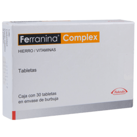 Ferranina Complex oral 30 Tabletas