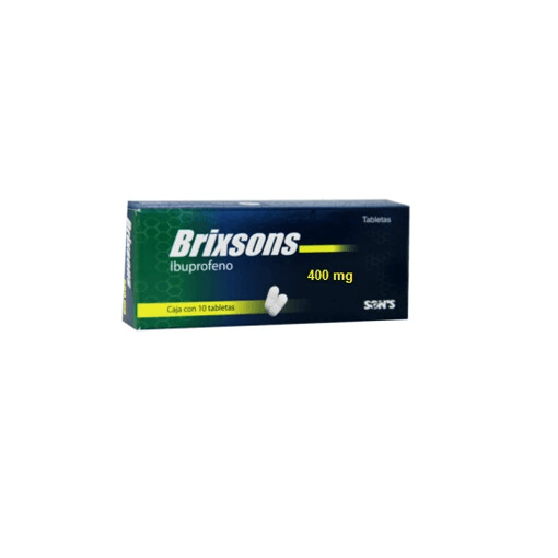 Brixsons 400mg Caja con 10 Tabletas Brixsons 400mg Caja con 10 Tabletas