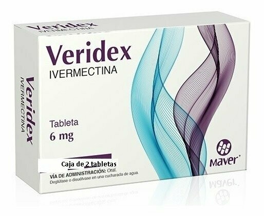 Veridex 6mg oral 2 Tabletas Veridex 6mg oral 2 Tabletas