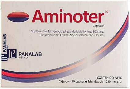Aminoter Oral 30 Cápsulas Blandas Aminoter Oral 30 Cápsulas Blandas