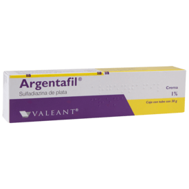 Argentafil 1% crema Cuánea 30g