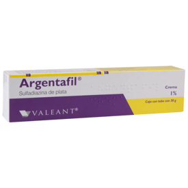 Argentafil 1% crema Cuánea 30g Argentafil 1% crema Cuánea 30g