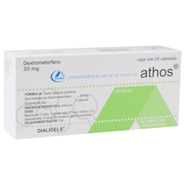 Athos 30mg oral 30 cápsulas