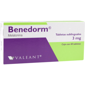 Benedorm 3mg Sublingual 40 Tabletas Benedorm 3mg Sublingual 40 Tabletas