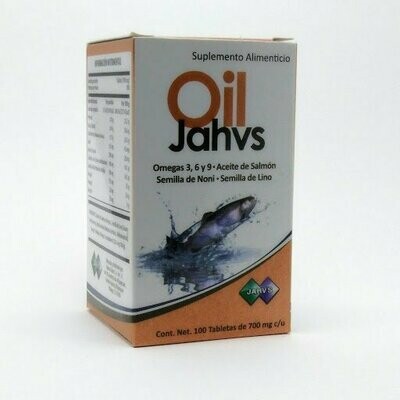 Oil Jahvs Caja con 100 Tabletas