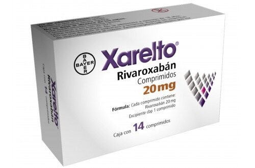 Xarelto 20mg oral 14 comprimidos