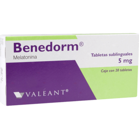 Benedorm 5mg Sublingual 20 Tabletas