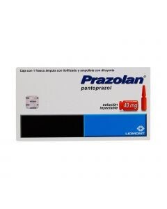 Prazolan I.V 40mg Solucion Inyecatble 1 ampolleta