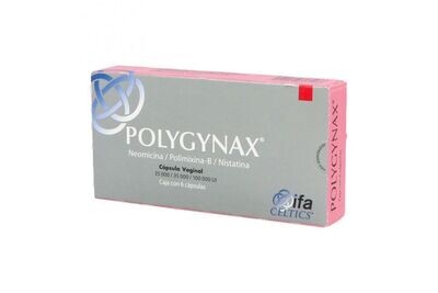 Polygynax vaginal 6 Capsulas