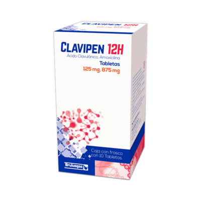 Clavipen 500/125mg oral 15 tabletas Clavipen 500/125mg oral 15 tabletas