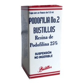 Podofilia No.2 Solucion 5mL Podofilia No.2 Solucion 5mL