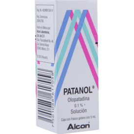 Patanol 0.1% Solucion Gotas oftálmicas Patanol 0.1% Solucion Gotas oftálmicas