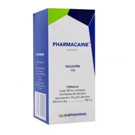 Pharmacaine 10% Solución Topica con 100mL Pharmacaine 10% Solución Topica con 100mL