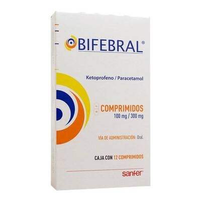 Bifebral oral 12 comprimidos