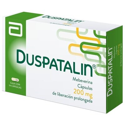 Duspatalin 200mg oral 14 cápsulas