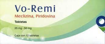 Vo-Remi Oral caja con 12 Tabletas