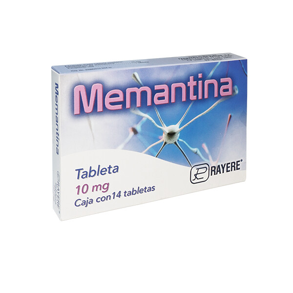 Memantina 10mg oral 14 Tabletas