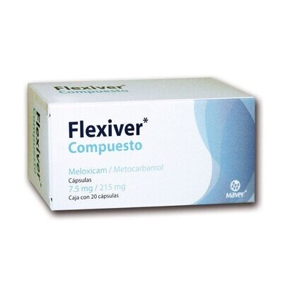 Flexiver Compuesto 7.5mg oral 20 Cápsulas