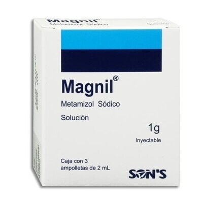 Magnil 1g Solución Inyectable 3 Ampolletas