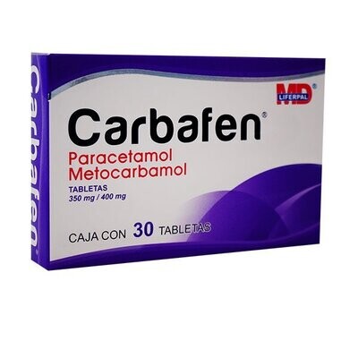 Carbafen Oral 30 Tabletas