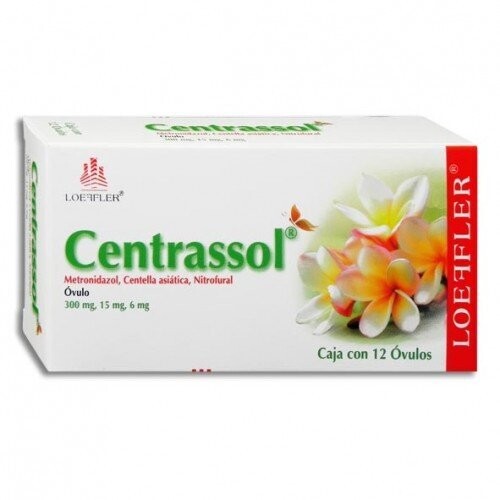 Centrassol Vaginal 12 Óvulos