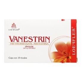 Vanestrin vaginal 10 óvulos