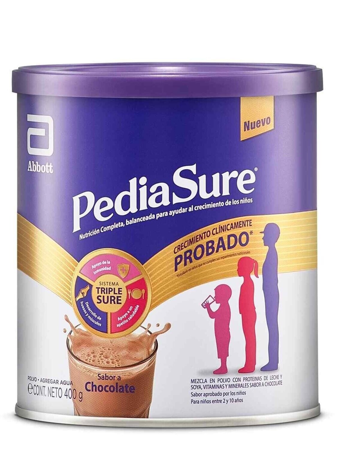 PediaSure Plus Polvo Chocolate 900g