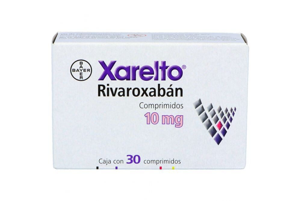 Xarelto 10mg oral 30 comprimidos