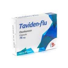 Taviden-Flu 75mg oral 10 cápsulas