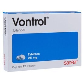 Vontrol 25mg oral 25 Tabletas