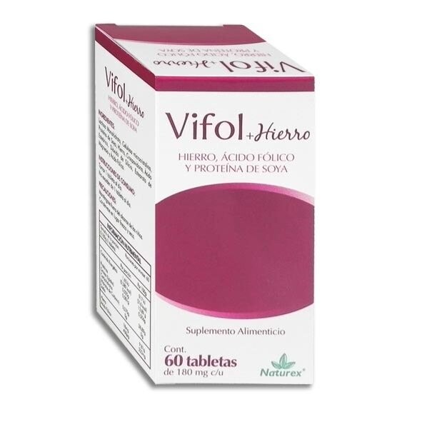 Vifol+Hierro oral 60 Tabletas