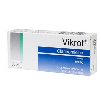 Vikrol 500mg oral 10 Tabletas Vikrol 500mg oral 10 Tabletas