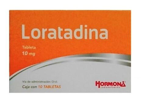 Loratadina 10mg oral 10 Tabletas Loratadina 10mg oral 10 Tabletas