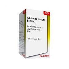 Albunate 20% Solucion inyectable 50mL
