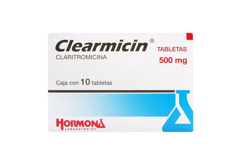 Clearmicin 500mg oral 10 tabletas