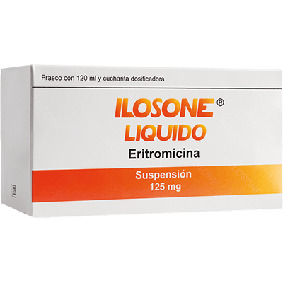 Ilosone Liquido 125mg Suspension oral 120mL