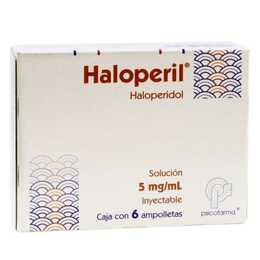 Haloperil 5mg Solucion Iny 6 ampolletas